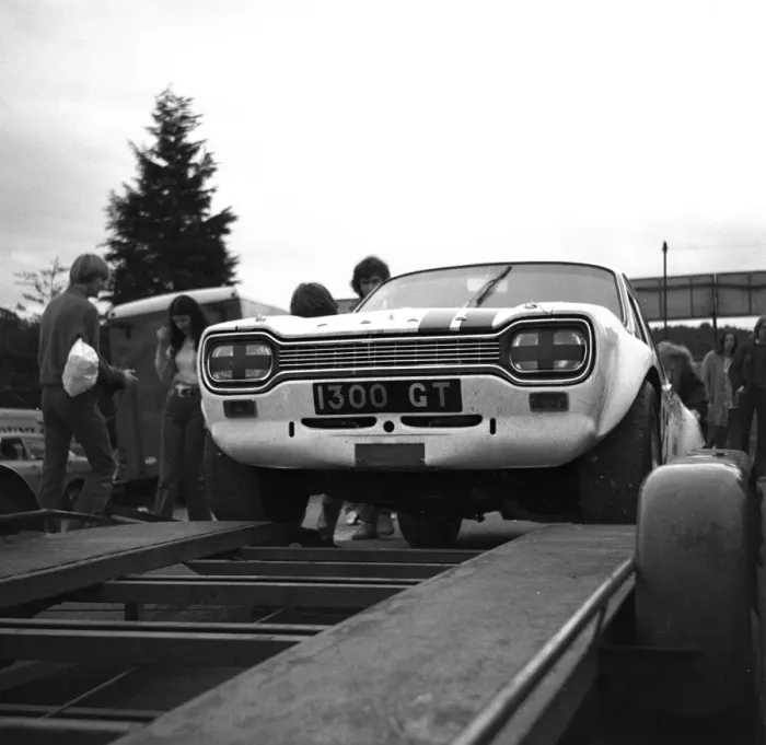 Framed Print : CJMF 082 Escort 1300 GT Framed Print : CJMF 082 Escort 1300 GT