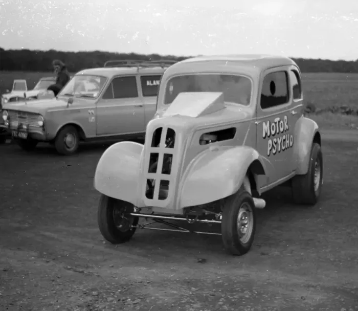 Framed Print : CJMF 099a Bob Gleadow Motor Psycho