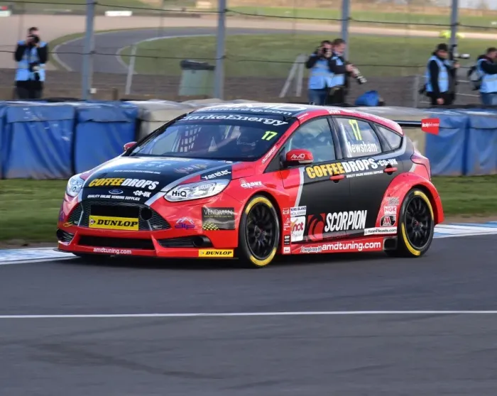Framed Print : CM1 0411 Dave Newsham, AmD Tuning com, Ford Focus ST