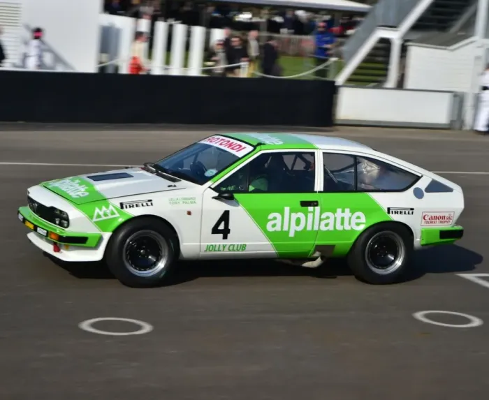 Rights Managed : CM1 0849 Chris Snowdon, Rupert Keegan, Alfa Romeo GTV6 Rights Managed : CM1 0849 Chris Snowdon, Rupert Keegan, Alfa Romeo GTV6