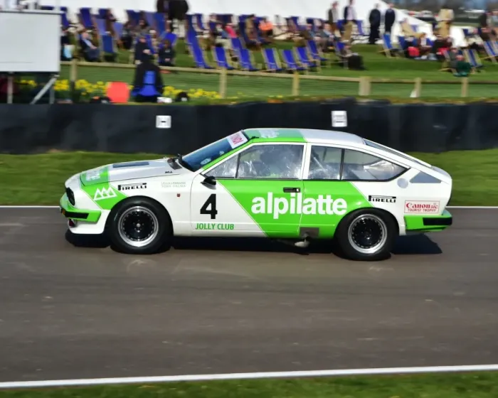 Rights Managed : CM1 0855 Chris Snowdon, Rupert Keegan, Alfa Romeo GTV6 Rights Managed : CM1 0855 Chris Snowdon, Rupert Keegan, Alfa Romeo GTV6