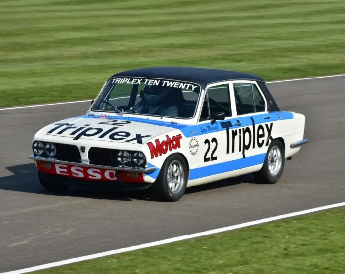 Rights Managed : CM1 0880 Alun Edwards, John Edwards, Triumph Dolomite Sprint Rights Managed : CM1 0880 Alun Edwards, John Edwards, Triumph Dolomite Sprint