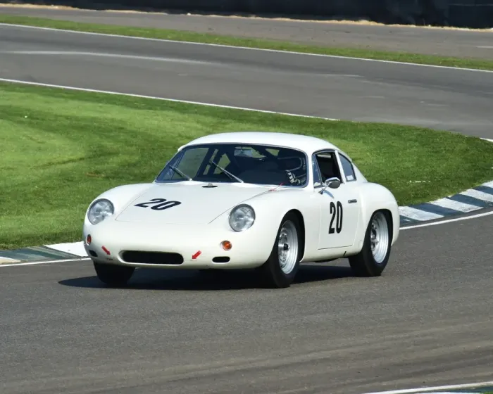 Rights Managed : CM1 0979 Alex Furiani, Bill Wykeham, Porsche-Abarth Carrera GTL Rights Managed : CM1 0979 Alex Furiani, Bill Wykeham, Porsche-Abarth Carrera GTL