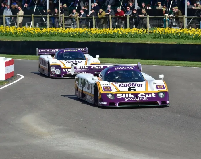 Rights Managed : CM1 1429 A Pair of Jaguar XJR-9 s Rights Managed : CM1 1429 A Pair of Jaguar XJR-9 s