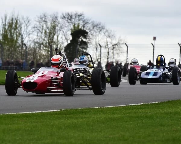 CM1 5284 Max Bartell, Merlyn Mk 20A, leads the pack