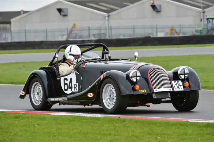 Framed Print : CM1 6588 Simon Scott, Morgan Lightweight Roadster,s 6 LWT