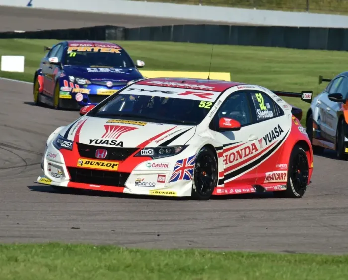 Framed Print : CM10 3934 Gordon Shedden, Honda Civic Type R