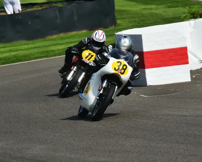 Rights Managed : CM10 4662 Stan Woods, Mike Farrall, Manx Norton 500 Rights Managed : CM10 4662 Stan Woods, Mike Farrall, Manx Norton 500