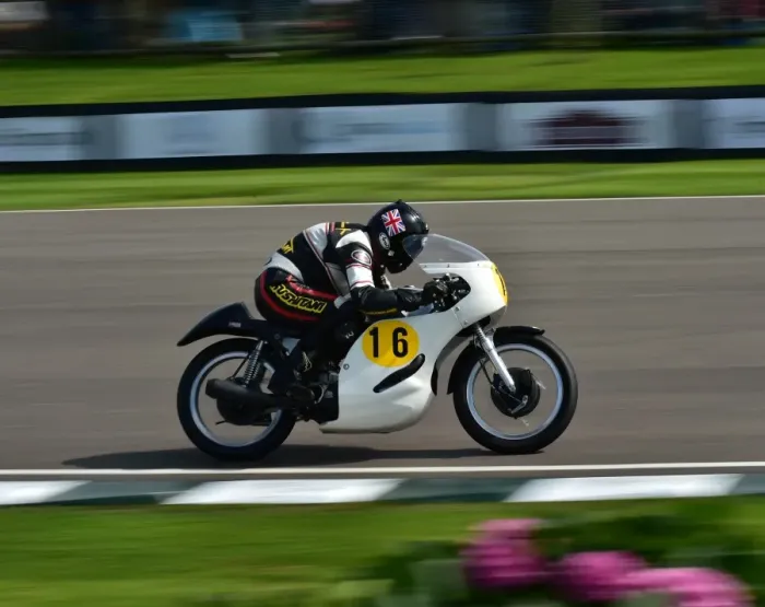 Rights Managed : CM10 4689 Alan Cathcart, Norton Domiracer Rights Managed : CM10 4689 Alan Cathcart, Norton Domiracer