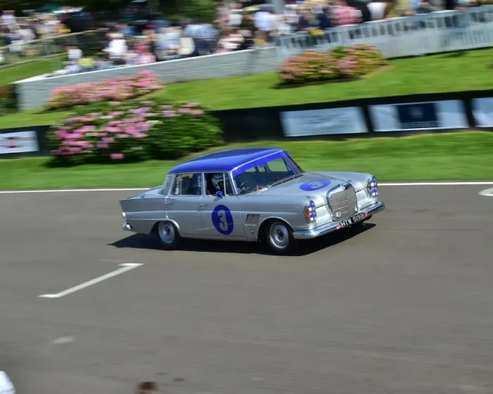 Rights Managed : CM10 4739 Stewart Imber, Brian Redman, Mercedes-Benz 300SE