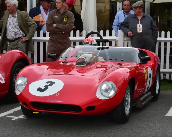 Rights Managed : CM10 4962 Bobby Verdon-Roe, Ferrari 246S Dino