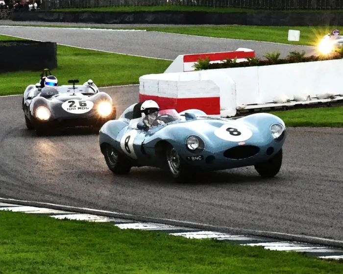 Rights Managed : CM10 4983 Ben Cussons, Jaguar D-Type, James Wood, Lotus-Climax 15 Rights Managed : CM10 4983 Ben Cussons, Jaguar D-Type, James Wood, Lotus-Climax 15
