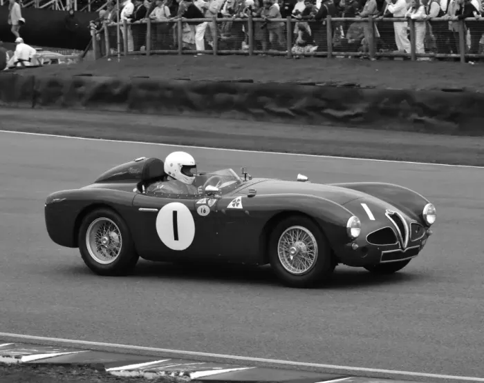 Rights Managed : CM10 5003 Christopher Mann, Neil Twyman, Alfa Romeo, Disco Volante