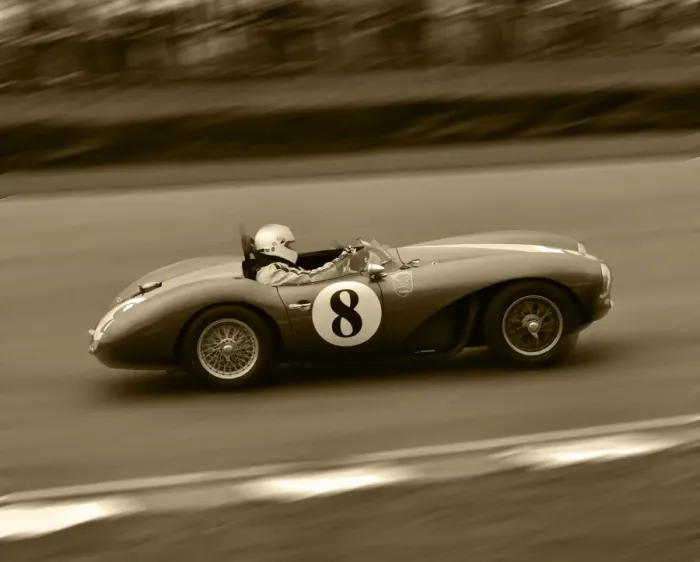 Rights Managed : CM10 5178 Steve Boultbee-Brooks, Andrew Smith, Aston Martin DB3S Rights Managed : CM10 5178 Steve Boultbee-Brooks, Andrew Smith, Aston Martin DB3S