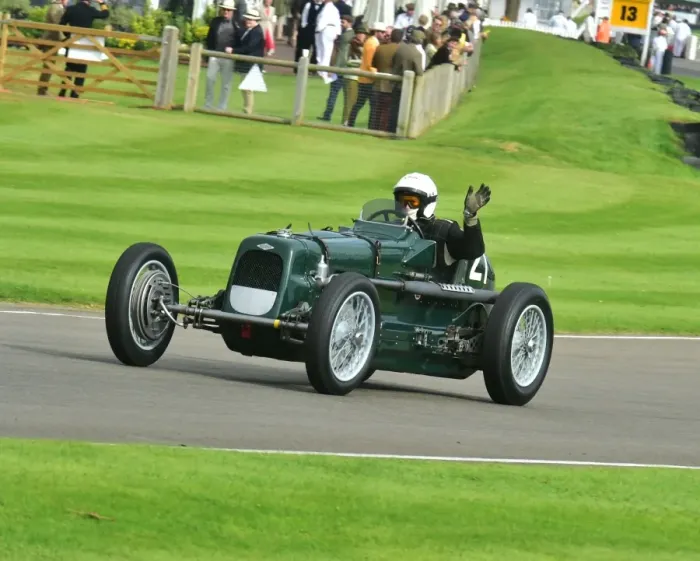 Rights Managed : CM10 5599 Eddie Gibbs, Frazer Nash Monoposto Rights Managed : CM10 5599 Eddie Gibbs, Frazer Nash Monoposto