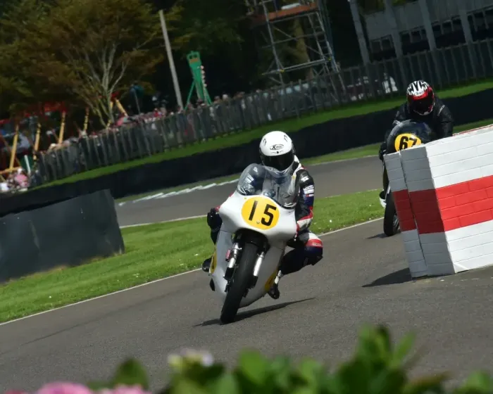 Rights Managed : CM10 5928 Peter Crew, Barrie Baxter, Manx Norton 500 Rights Managed : CM10 5928 Peter Crew, Barrie Baxter, Manx Norton 500