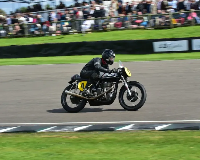 Rights Managed : CM10 5969 Patrick Walker, Charlie Williams, Manx Norton 500 Rights Managed : CM10 5969 Patrick Walker, Charlie Williams, Manx Norton 500