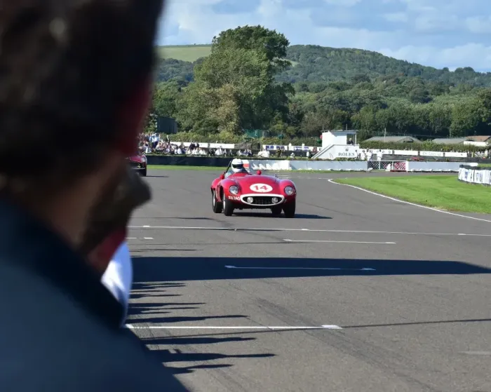 Rights Managed : CM10 6069 Andrew Frankel, Ferrari 750 Monza Rights Managed : CM10 6069 Andrew Frankel, Ferrari 750 Monza