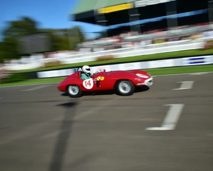 Rights Managed : CM10 6133 Andrew Frankel, Ferrari 750 Monza Rights Managed : CM10 6133 Andrew Frankel, Ferrari 750 Monza