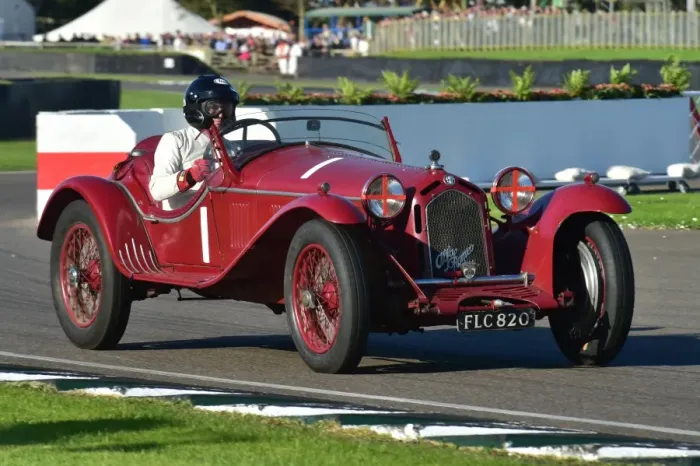 Rights Managed : CM10 6339 Alain de Cadenet, Alfa Romeo 8C 2300 MM Rights Managed : CM10 6339 Alain de Cadenet, Alfa Romeo 8C 2300 MM