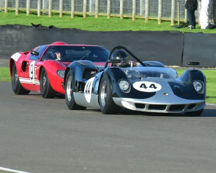 Rights Managed : CM10 6466 John Bladon, McLaren Chevrolet M1A