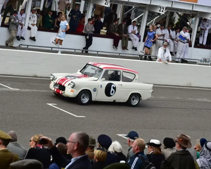 Rights Managed : CM10 6701 Crispin Schlaefli, Tony Jardine, Ford Anglia 105E Rights Managed : CM10 6701 Crispin Schlaefli, Tony Jardine, Ford Anglia 105E