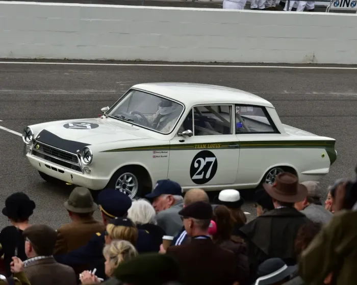 Rights Managed : CM10 6709 Kerry Michael, Mark Blundell, Ford Lotus Cortina Mk1 Rights Managed : CM10 6709 Kerry Michael, Mark Blundell, Ford Lotus Cortina Mk1