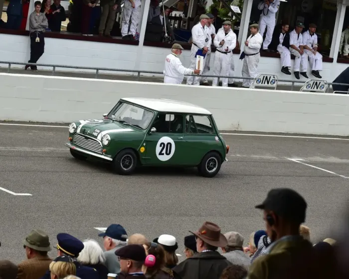 Rights Managed : CM10 6714 Christopher Lillingston-Price, Christian Horner, Morris Mini Cooper S Rights Managed : CM10 6714 Christopher Lillingston-Price, Christian Horner, Morris Mini Cooper S