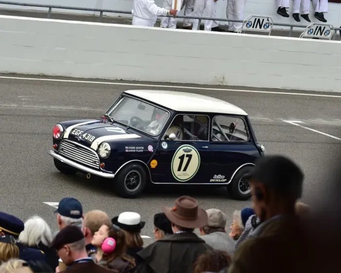 Rights Managed : CM10 6715 James Martin, Jason Plato, Morris Mini Cooper S Rights Managed : CM10 6715 James Martin, Jason Plato, Morris Mini Cooper S