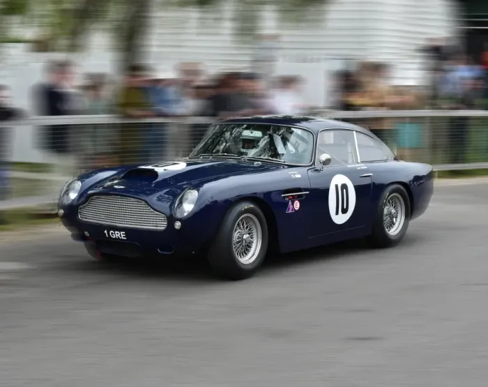 Rights Managed : CM10 6874 Marek Reichman, Les Goble, Aston Martin DB4GT Rights Managed : CM10 6874 Marek Reichman, Les Goble, Aston Martin DB4GT
