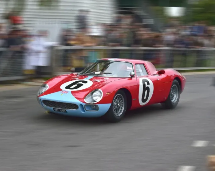 Rights Managed : CM10 6879 Derek Bell, Emanuele Pirro, Ferrari 250 LM Rights Managed : CM10 6879 Derek Bell, Emanuele Pirro, Ferrari 250 LM