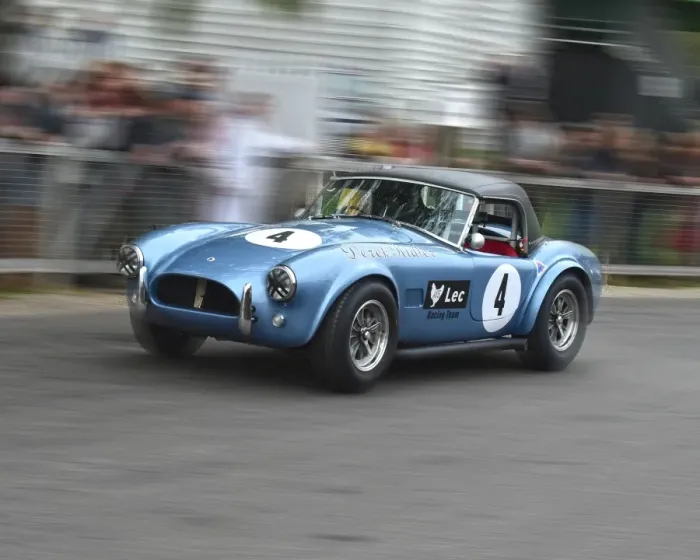 Rights Managed : CM10 6883 John Goodman, Arie Luyendyk, AC Cobra Rights Managed : CM10 6883 John Goodman, Arie Luyendyk, AC Cobra
