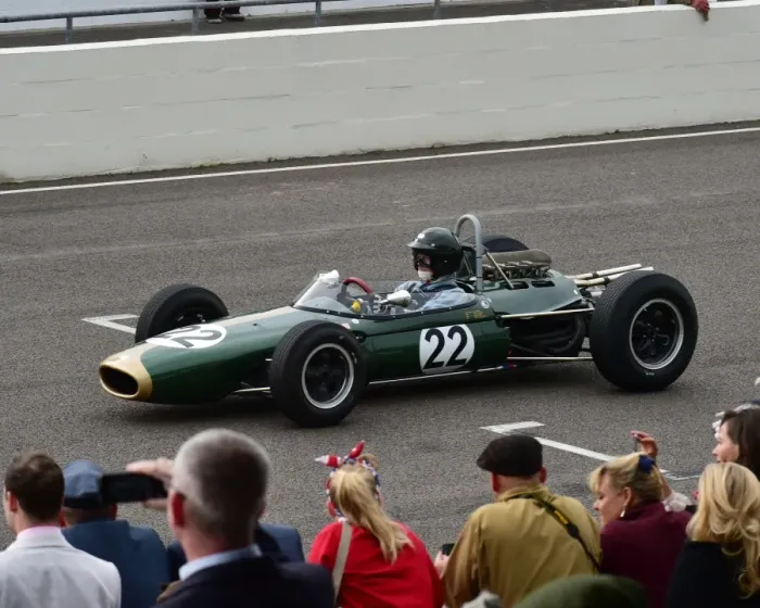 Rights Managed : CM10 7052 James King, Brabham Climax BT7 Rights Managed : CM10 7052 James King, Brabham Climax BT7