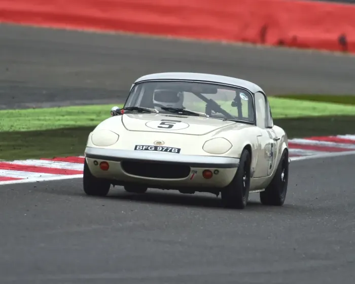 Framed Print : CM11 4138 Peter Shaw, Lotus Elan S1