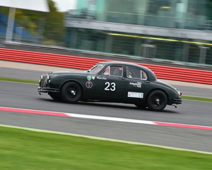 Framed Print : CM11 4556 Roger Cope, Jaguar Mk1 Saloon Framed Print : CM11 4556 Roger Cope, Jaguar Mk1 Saloon
