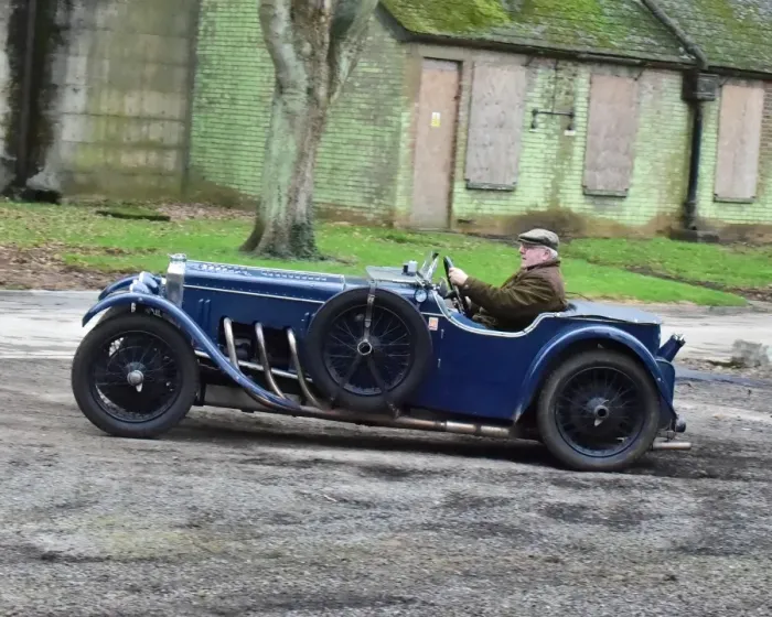 Framed Print : CM11 6836 Paul Weston, Frazer Nash TT replica