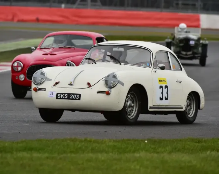 Framed Print : CM11 8943 Sean Bramhall, Porsche 356