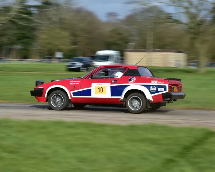 Framed Print : CM11 9895 Trevor Hancock, Jody Watson, Triumph TR7 V8 Framed Print : CM11 9895 Trevor Hancock, Jody Watson, Triumph TR7 V8
