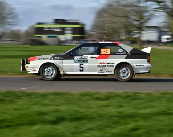 Framed Print : CM12 0084 Tim Clarke, Andy Trayner, Audi Quattro Framed Print : CM12 0084 Tim Clarke, Andy Trayner, Audi Quattro