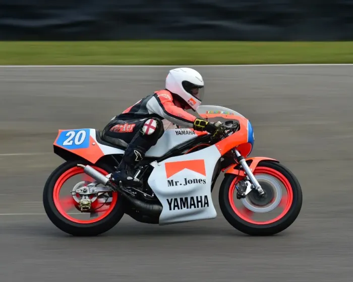 Rights Managed : CM12 2317 Richard Parker, Spondon Yamaha TZG Rights Managed : CM12 2317 Richard Parker, Spondon Yamaha TZG