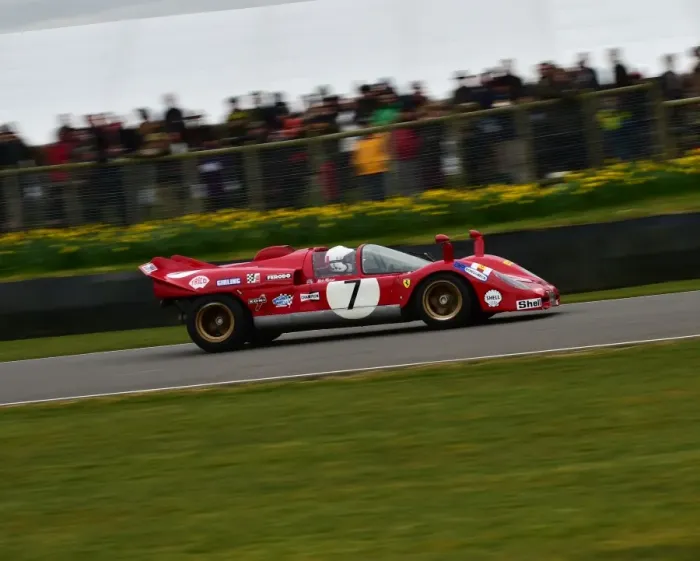Rights Managed : CM12 2489 Nick Mason, Ferrari 512S Rights Managed : CM12 2489 Nick Mason, Ferrari 512S