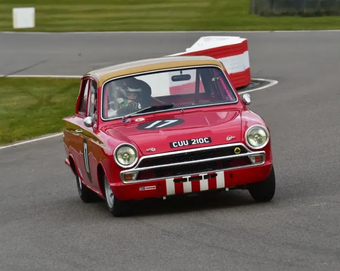 Rights Managed : CM12 2857 Rory Henderson, Ford Lotus Cortina
