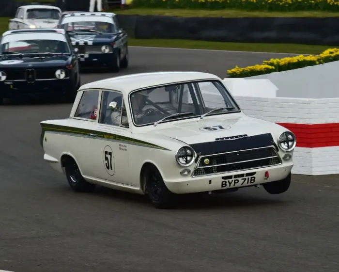 Rights Managed : CM12 2872 Henry Mann, Ford Lotus Cortina Mk1 Rights Managed : CM12 2872 Henry Mann, Ford Lotus Cortina Mk1