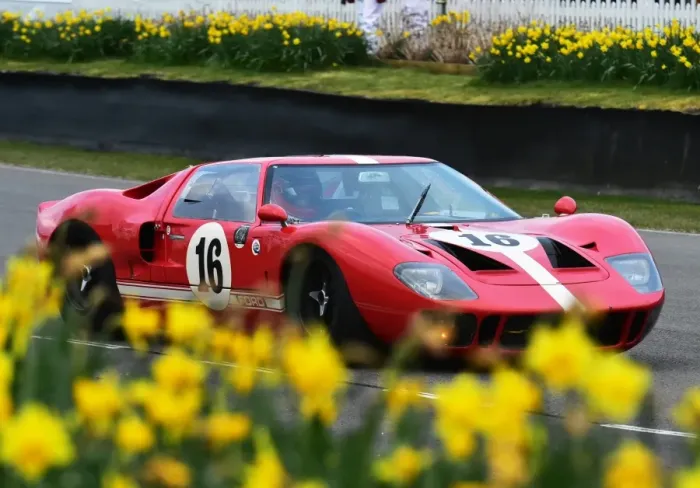 Rights Managed : CM12 2964 Jim Farley, Diogo Ferrao, Ford GT40 Rights Managed : CM12 2964 Jim Farley, Diogo Ferrao, Ford GT40