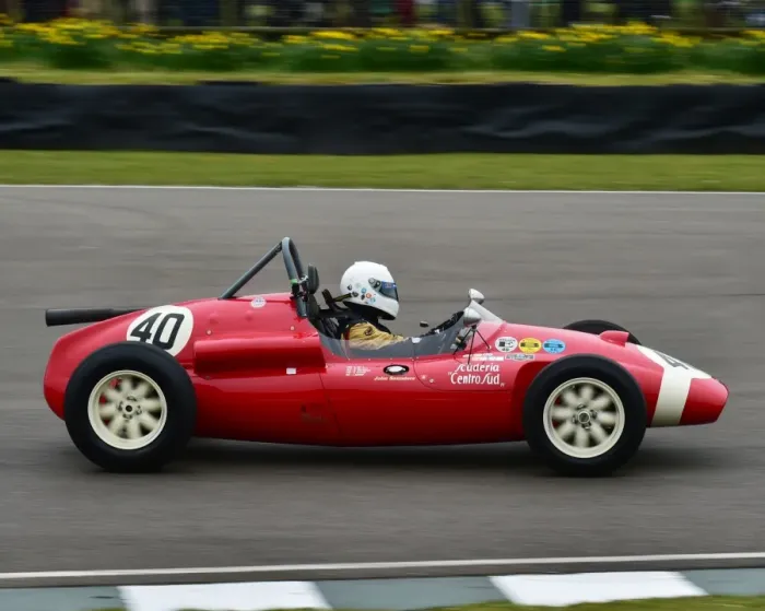 Rights Managed : CM12 3146 William Nuthall, Cooper Maserati T51 Rights Managed : CM12 3146 William Nuthall, Cooper Maserati T51