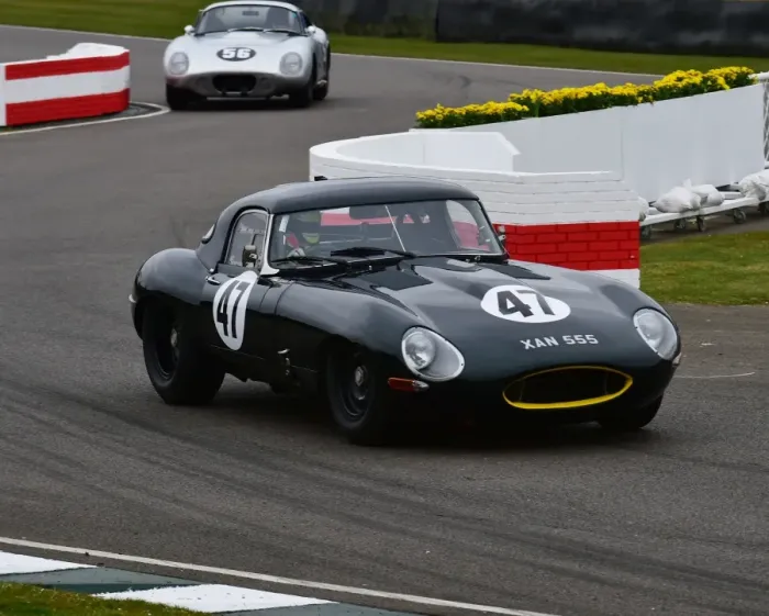 Rights Managed : CM12 3440 Bradley Ellis, Jaguar E-Type lightweight, XAN 555 Rights Managed : CM12 3440 Bradley Ellis, Jaguar E-Type lightweight, XAN 555