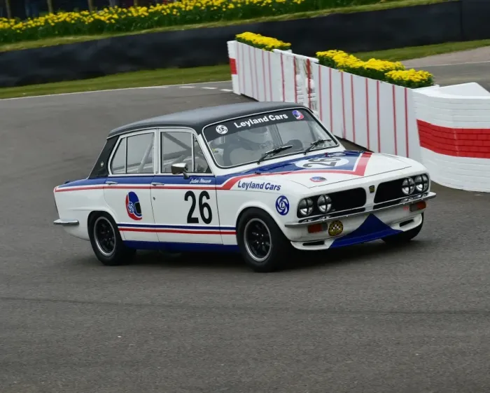 Rights Managed : CM12 3823 Anthony Robinson, Michael Caine, Triumph Dolomite Sprint Rights Managed : CM12 3823 Anthony Robinson, Michael Caine, Triumph Dolomite Sprint