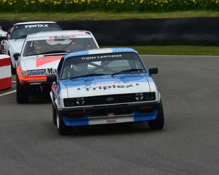 Rights Managed : CM12 3909 Stuart Caie, Jochen Mass, Ford Capri III 3 litre S Rights Managed : CM12 3909 Stuart Caie, Jochen Mass, Ford Capri III 3 litre S
