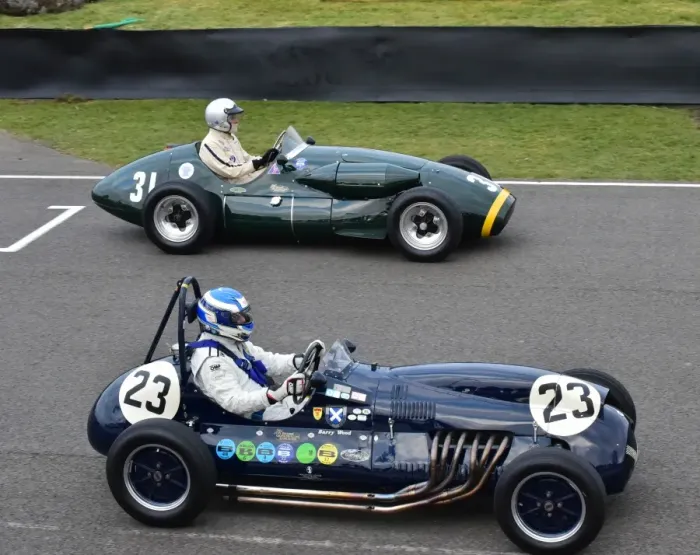 Rights Managed : CM12 4034 Barry Wood, Cooper Bristol Mk1 T20, Michael Milligan, Connaught A type