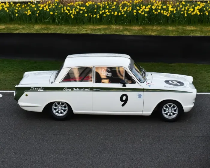 Rights Managed : CM12 4142 Katsuaki Kubota, Ford Lotus Cortina Mk1